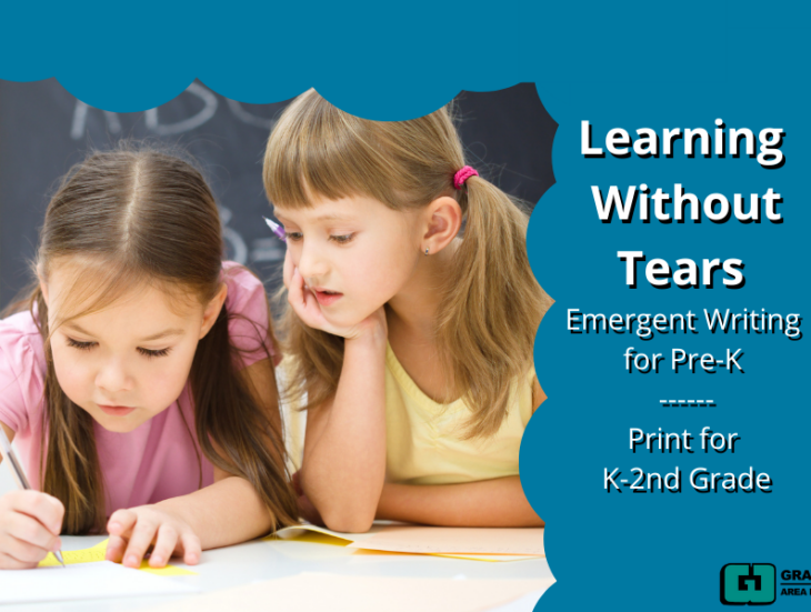Learning Without Tears Emergent Writing for Pre K & Print for K 2nd Grade