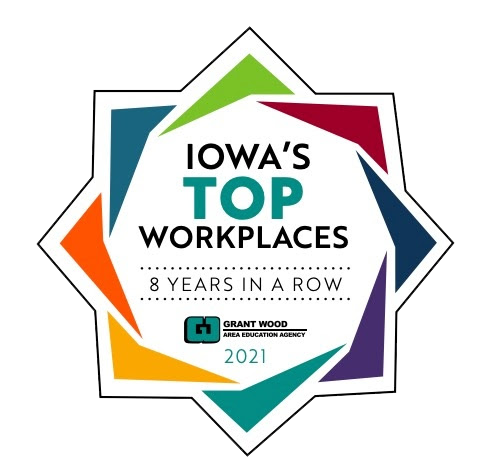 Iowa's Top Workplaces 8 years in a row