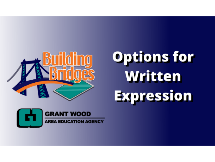 Options for Written Expression Building Bridges