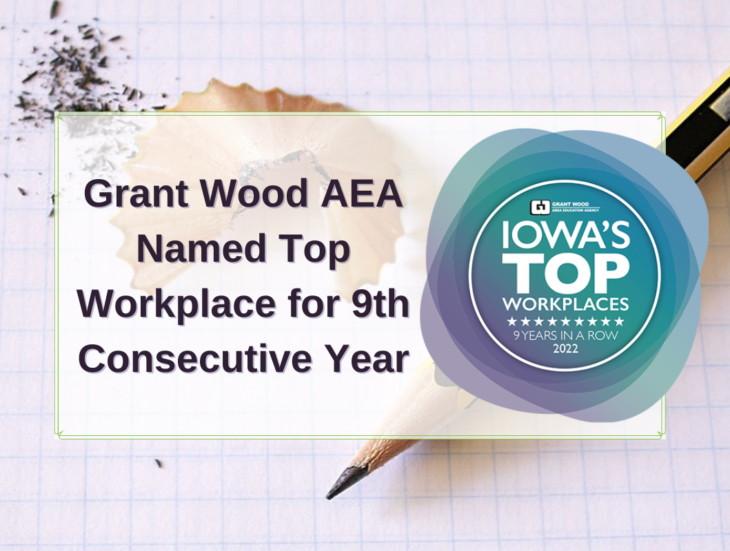 Grant Wood AEA Named Top Workplace for 9th Consecutive Year
