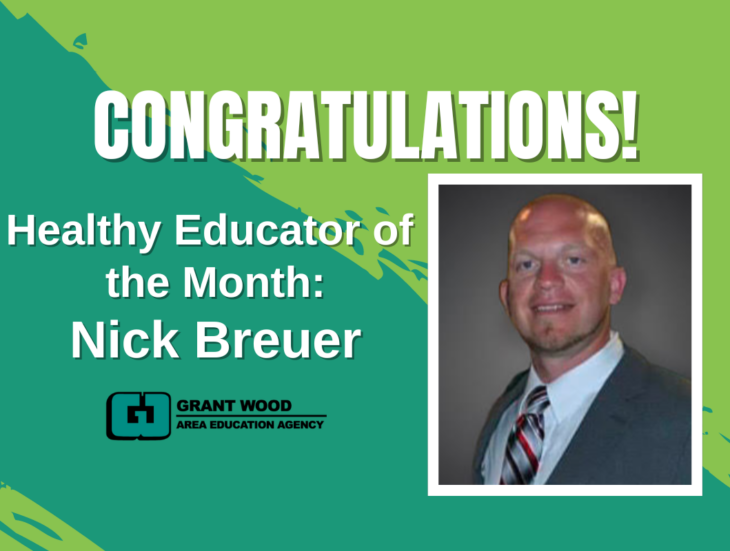 Congratulations Healthy Educator of the Month Nick Breuer (1)