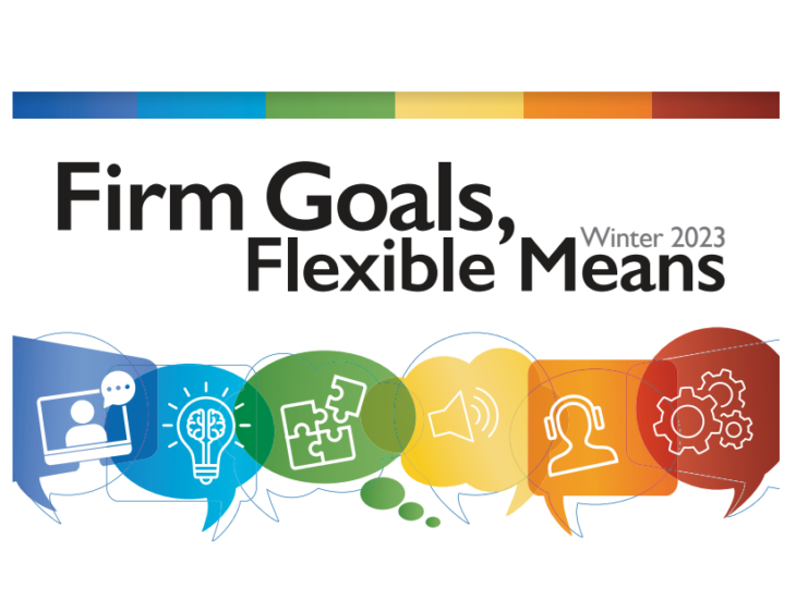Firm Goals Flexible Means Winter 2023