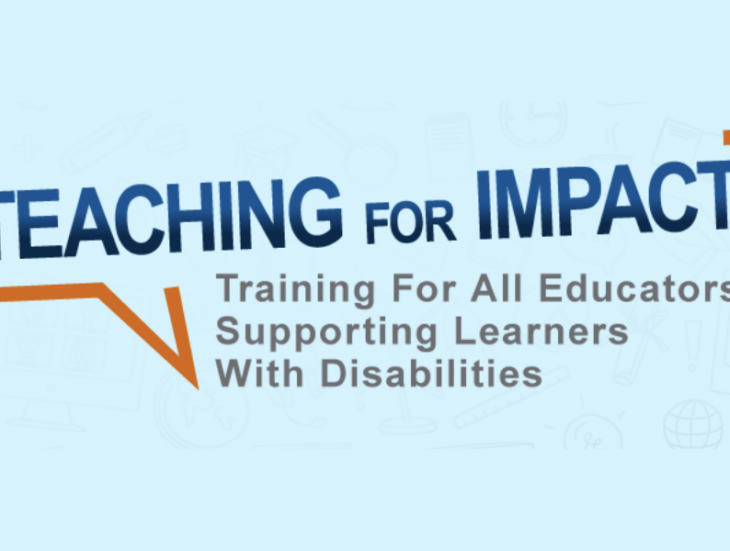Teaching for impact training for educators supporting learners with disabilities