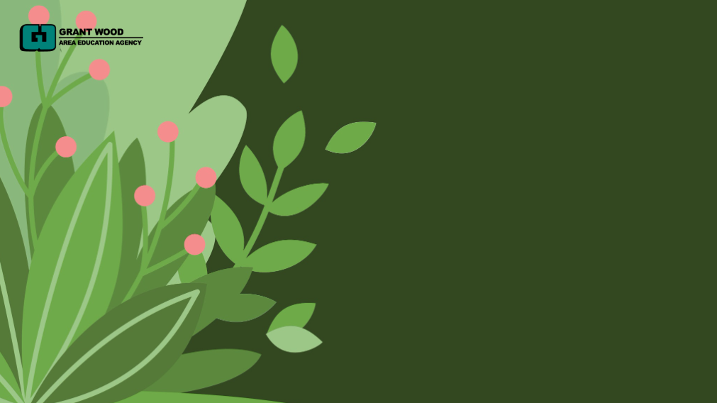 Accessible template, Grow, Care, impact